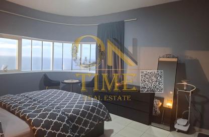 Apartment - 1 Bedroom - 2 Bathrooms for rent in Ajman Corniche Residences - Ajman Corniche Road - Ajman
