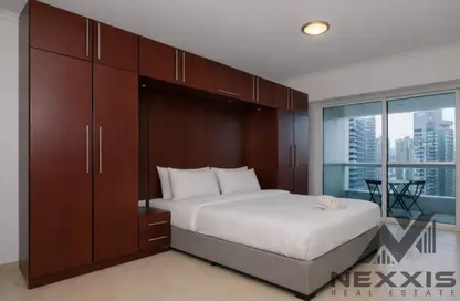 Apartment - Studio - 1 Bathroom for rent in Saba Tower 2 - JLT Cluster Q - Jumeirah Lake Towers - Dubai