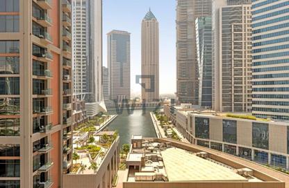 Apartment - Studio - 1 for rent in Peninsula Two - Peninsula - Business Bay - Dubai