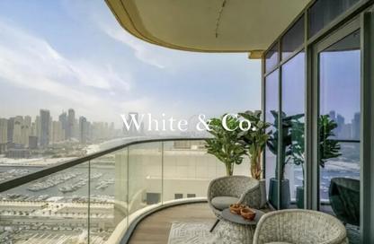 شقة - 3 غرف نوم - 4 حمامات للايجار في برج Marina Vista 2 - مارينا فيستا - إعمار بيتشفرونت - دبي هاربور - دبي