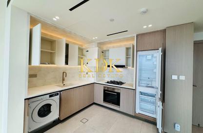 Apartment - 1 - 2 for rent in Binghatti Ghost - Dubai Healthcare City 2 - Al Jaddaf - Dubai
