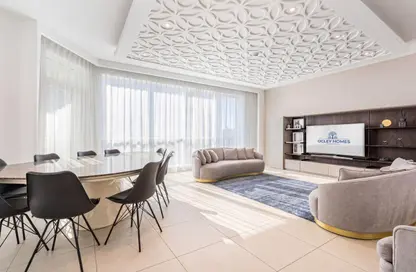 Apartment - 4 Bedrooms - 5 Bathrooms for rent in Al Bateen Residences - Jumeirah Beach Residence - Dubai