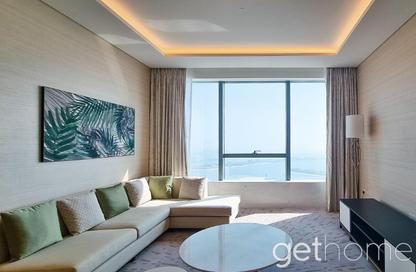 Apartment - 1 Bedroom - 2 Bathrooms for rent in The Palm Tower - Palm Jumeirah - Dubai