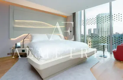 شقة - غرفة نوم - 1 حمام للايجار في برج أوبوس - الخليج التجاري - دبي