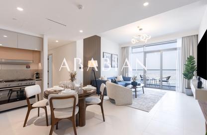 Apartment - 3 - 4 for rent in Marina Vista Tower 2 - Marina Vista - Emaar Beachfront - Dubai Harbour - Dubai