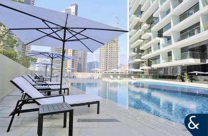 Apartment - Studio - 1 Bathroom for rent in Marquise Square Tower - Business Bay - Dubai
