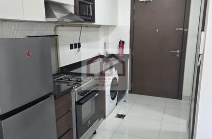 Apartment - Studio - 1 Bathroom for rent in Wavez Residence - Liwan - Dubai