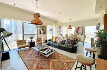 شقة - غرفة نوم - 2 حمامات للايجار في برج سنترال بارك السكني - برج سنترال بارك - مركز دبي المالي العالمي - دبي