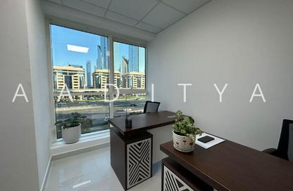 Office Space - 1 Bedroom - 1 Bathroom for rent in Aspin Tower - Sheikh Zayed Road - Dubai