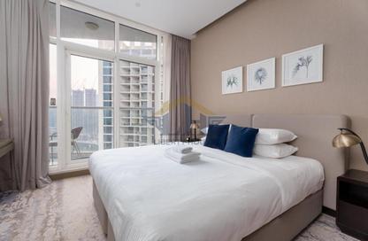 Apartment - Studio - 1 Bathroom for rent in Damac Maison Prive B - Damac Maison Prive - Business Bay - Dubai