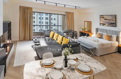Apartment - Studio - 1 for rent in Rimal 3 - Rimal - Jumeirah Beach Residence - Dubai