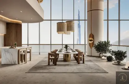 شقة - غرفة نوم - 2 حمامات للبيع في دي دبليو تي إن ريزيدنسز - الخليج التجاري - دبي