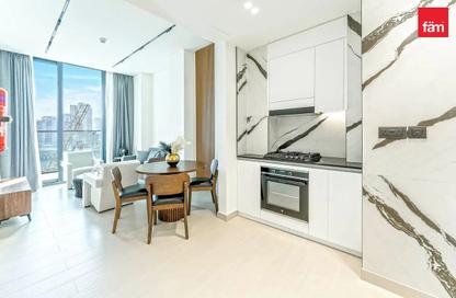 Apartment - 1 - 1 for rent in Trillionaire Residences - Business Bay - Dubai