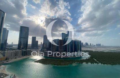 Apartment - 3 - 4 for rent in Beach Towers - Shams Abu Dhabi - Al Reem Island - Abu Dhabi