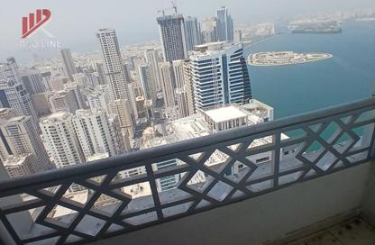 Apartment - 1 Bedroom - 2 Bathrooms for rent in Thuraya Al Majaz Building - Al Majaz 3 - Al Majaz - Sharjah