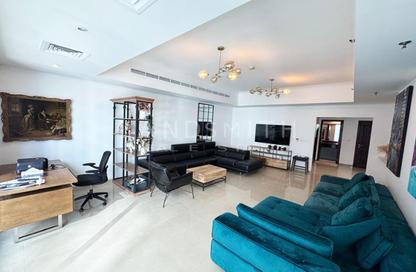 Apartment - 2 Bedrooms - 3 Bathrooms for rent in Emirates Crown - Dubai Marina - Dubai