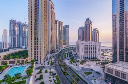 Apartment - 2 - 2 for rent in Creek Horizon Tower 2 - Creek Horizon - Dubai Creek Harbour (The Lagoons) - Dubai