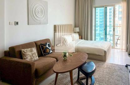 Apartment - Studio - 1 Bathroom for rent in Marina View Tower A - Marina View - Dubai Marina - Dubai