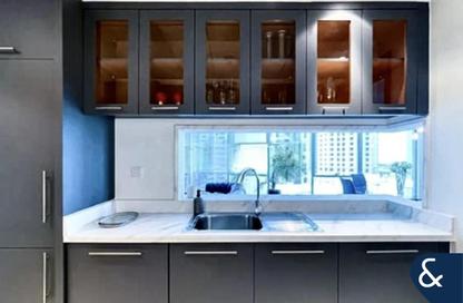 Apartment - 1 Bedroom - 2 Bathrooms for rent in Beauport Tower - Marina Promenade - Dubai Marina - Dubai