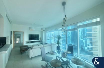 Apartment - 1 Bedroom - 2 Bathrooms for rent in Beauport Tower - Marina Promenade - Dubai Marina - Dubai
