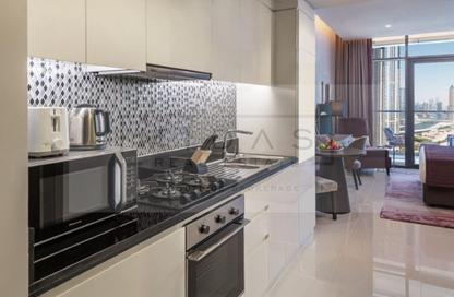 Hotel  and  Hotel Apartment - Studio - 1 Bathroom for rent in Damac Maison Aykon City Hotel Apartments - Business Bay - Dubai