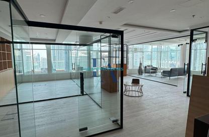 Office Space - Studio - 1 Bathroom for rent in Clover Bay Tower - Business Bay - Dubai
