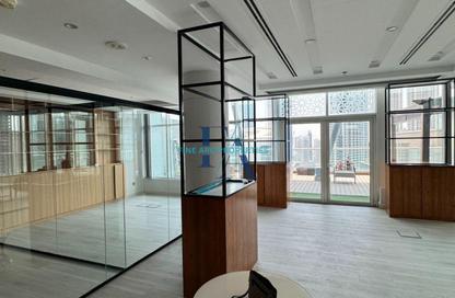 Office Space - Studio - 1 Bathroom for rent in Clover Bay Tower - Business Bay - Dubai