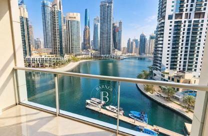 Apartment - 1 - 2 for rent in Marina View Tower B - Marina View - Dubai Marina - Dubai