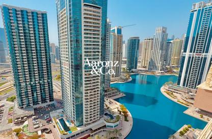 شقة - 2 غرف نوم - 2 حمامات للايجار في برج أيكون 1 - (JLT) مجمع M - أبراج بحيرات الجميرا - دبي