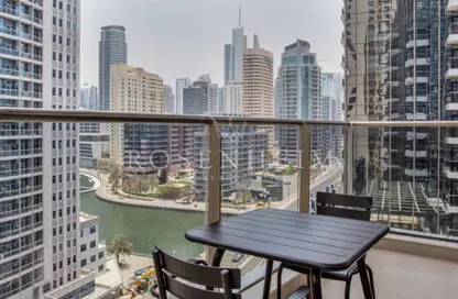 Apartment - 1 Bedroom - 2 Bathrooms for rent in Sparkle Tower 2 - Sparkle Towers - Dubai Marina - Dubai