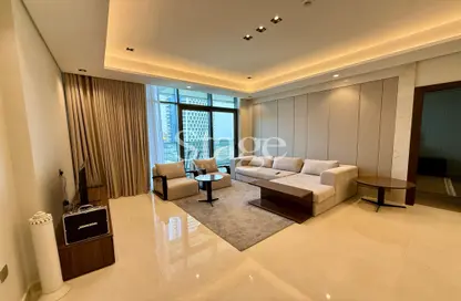 شقة - غرفة نوم - 2 حمامات للايجار في برج النبلاء - الخليج التجاري - دبي