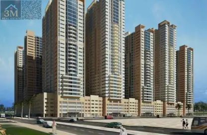 Apartment - 2 Bedrooms - 3 Bathrooms for sale in Ajman One Tower 8 - Ajman One - Ajman Downtown - Ajman