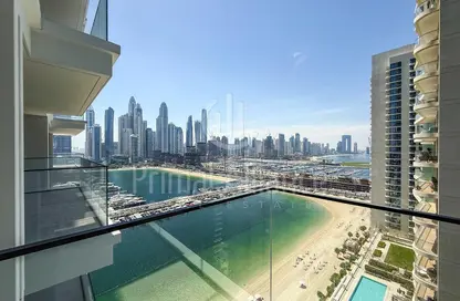 شقة - 2 غرف نوم - 2 حمامات للايجار في برج بيتش مانشن 1 - قصر الشاطئ - إعمار بيتشفرونت - دبي هاربور - دبي