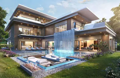 Villa - 7 Bedrooms - 7+ Bathrooms for sale in Portofino - Damac Lagoons - Dubai