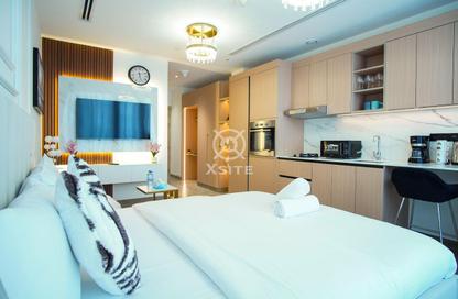 Apartment - Studio - 1 Bathroom for rent in AURA by Grovy - District 14 - Jumeirah Village Circle - Dubai