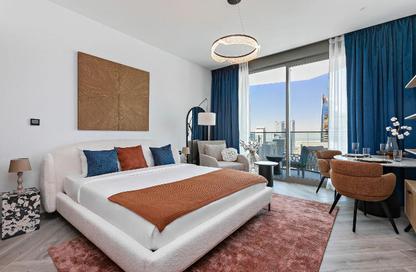 Apartment - Studio - 1 Bathroom for rent in Peninsula Three - Peninsula - Business Bay - Dubai
