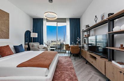 Apartment - Studio - 1 Bathroom for rent in Peninsula Three - Peninsula - Business Bay - Dubai