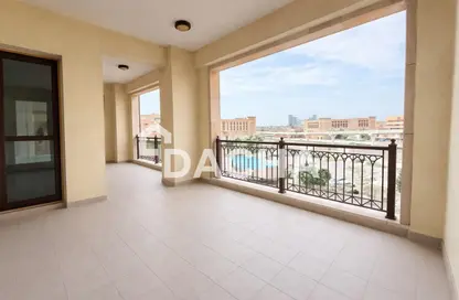 شقة - 2 غرف نوم - 3 حمامات للايجار في مساكن المارينا 3 - مساكن المارينا - نخلة جميرا - دبي