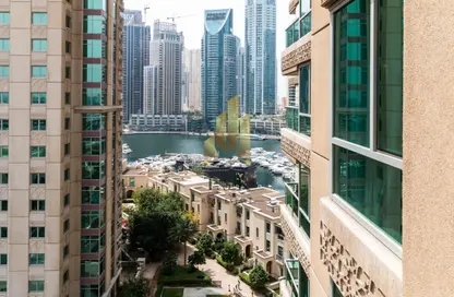 Apartment - 3 Bedrooms - 4 Bathrooms for rent in Al Mass Tower - Emaar 6 Towers - Dubai Marina - Dubai