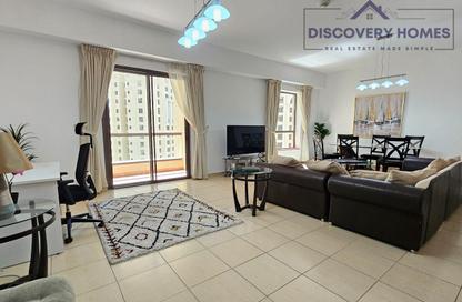 Apartment - 1 Bedroom - 2 Bathrooms for rent in Rimal 2 - Rimal - Jumeirah Beach Residence - Dubai