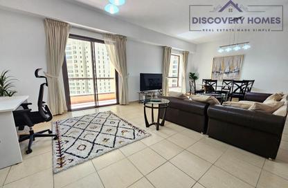 Apartment - 1 Bedroom - 2 Bathrooms for rent in Rimal 2 - Rimal - Jumeirah Beach Residence - Dubai