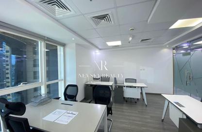 Office Space - Studio - 1 Bathroom for rent in Latifa Tower - Sheikh Zayed Road - Dubai