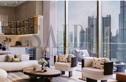 شقة - 2 غرف نوم - 2 حمامات للبيع في اكسكوزيت ليفينج ريزيدنسز - برج خليفة - وسط مدينة دبي - دبي