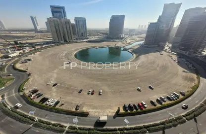 شقة - غرفة نوم - 2 حمامات للايجار في برج ميداليست - مدينة دبي الرياضية - دبي