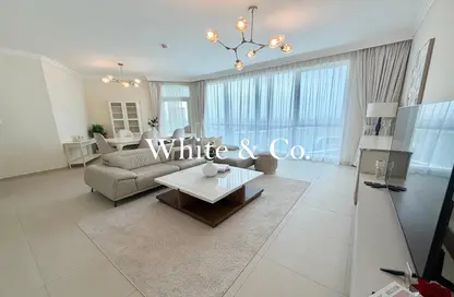 Apartment - 3 Bedrooms - 4 Bathrooms for rent in Al Bateen Residences - Jumeirah Beach Residence - Dubai