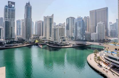 Apartment - 2 Bedrooms - 3 Bathrooms for rent in Sanibel Tower - Park Island - Dubai Marina - Dubai