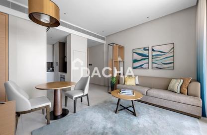 Apartment - 1 - 2 for rent in Jumeirah Gate Tower 2 - The Address Jumeirah Resort and Spa - Jumeirah Beach Residence - Dubai