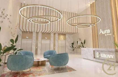 شقة - 2 غرف نوم - 3 حمامات للبيع في آورا من جروفي - منطقة 14 - قرية جميرا الدائرية - دبي