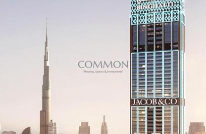 Apartment - 2 Bedrooms - 2 Bathrooms for sale in Burj Binghatti Jacob  and  Co - Business Bay - Dubai