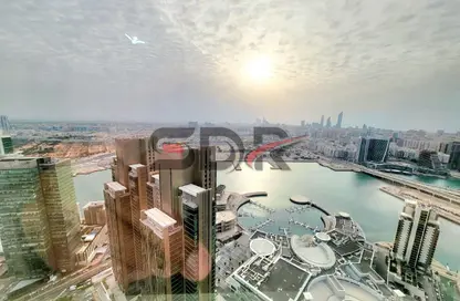 Apartment - 2 Bedrooms - 3 Bathrooms for rent in Marina Blue Tower - Marina Square - Al Reem Island - Abu Dhabi